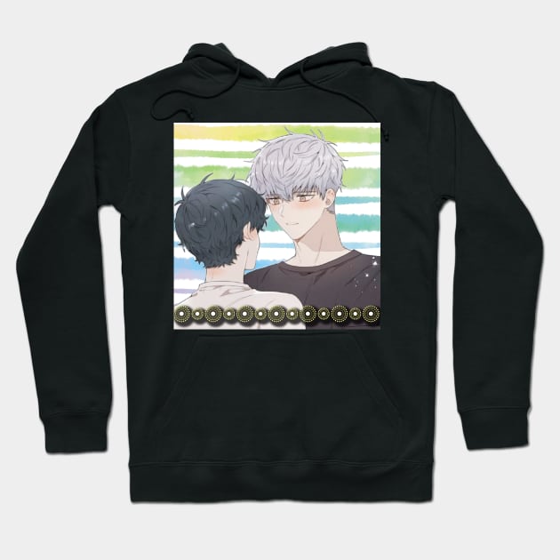 Gay couple Hoodie by Sakura Girl Boutique